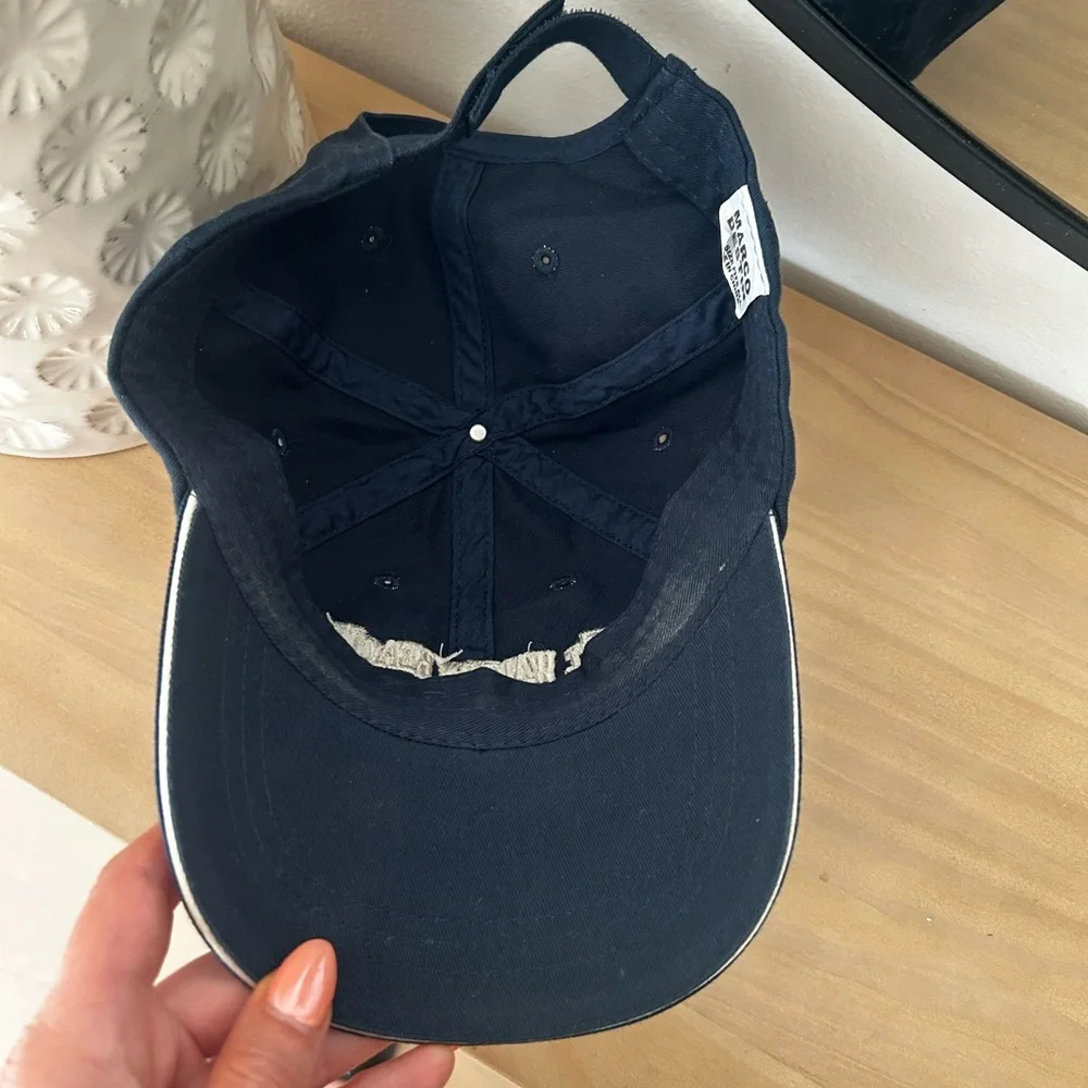 Dad Hat Destination Ft. Walton Beach Florida Navy American Flag Cap Hat
